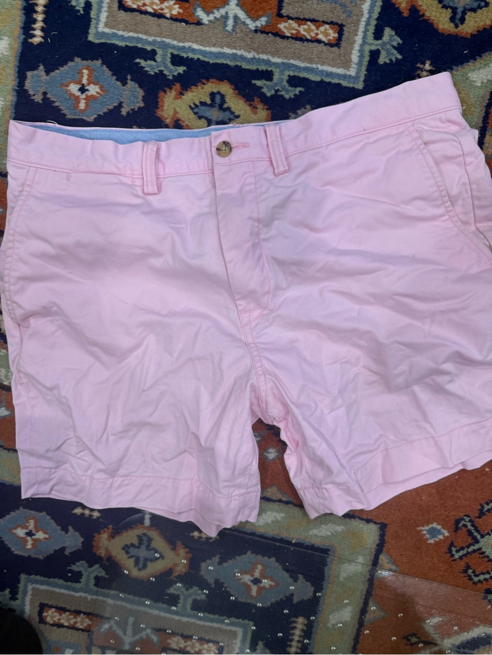 Polo by Ralph Lauren Men's Light Pink Chino Shorts